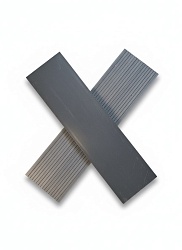 Вельвет брашир серый 140х24